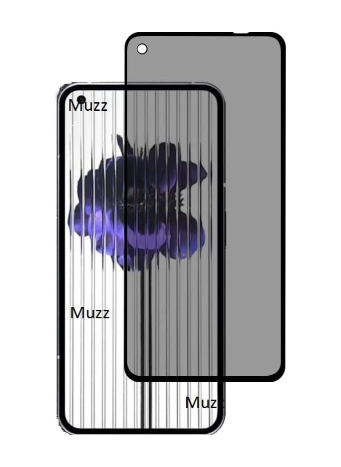 Muzz - Privacy Screen protector compatible with Nothing Phone 1 Anti-Glare Privacy Screen Protector Tempered Glass [3D Touch][Case Friendly] Bubble Free Screen For Nothing phone 1 - Image 1