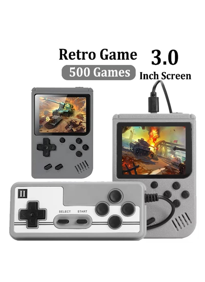 Daytoyz - Portable Retro Gaming Console with 500 Built-In Games, Dual Player Mode, TV-Out Support & Included Controller – Handheld System with HDMI Connectivity for Home and Travel - Image 1