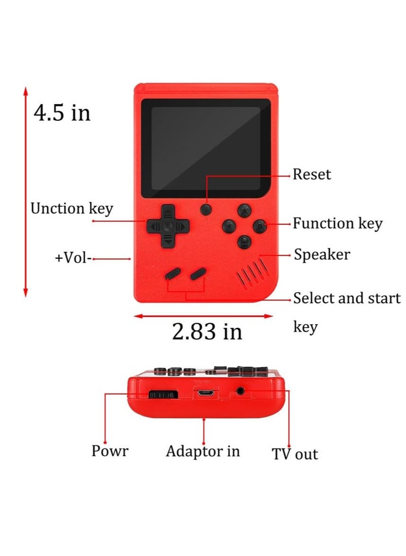 Daytoyz - Portable Retro Gaming Console with 500 Built-In Games, Dual Player Mode, TV-Out Support & Included Controller – Handheld System with HDMI Connectivity for Home and Travel - Image 1