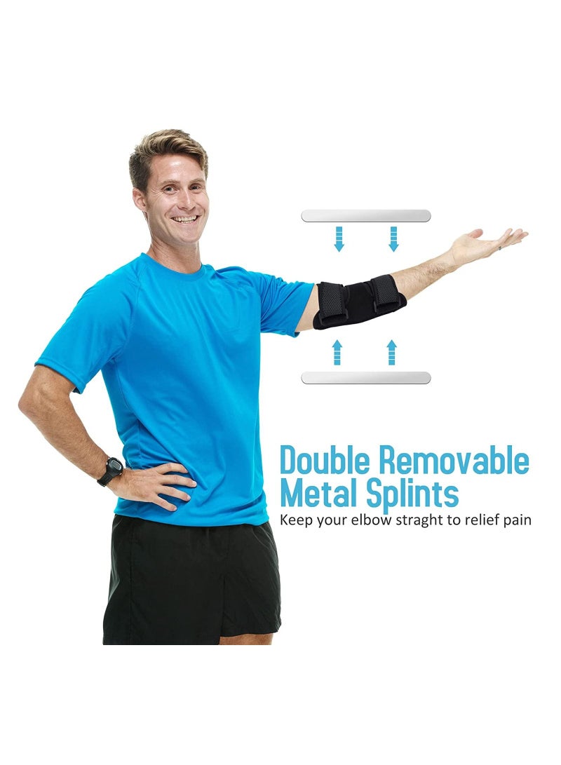 التفاف الأكمام ضغط التنس دعامة الكوع لالتهاب الجراب لاعبي الغولف - Image 3