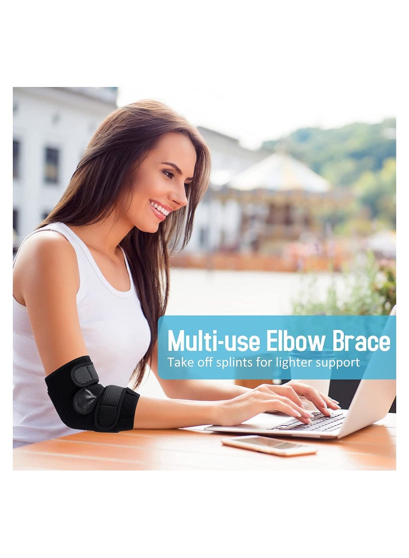 التفاف الأكمام ضغط التنس دعامة الكوع لالتهاب الجراب لاعبي الغولف - Image 5