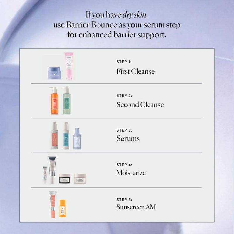 Naturium Barrier Bounce Serum Plumps Hydrates Face Neck Chest Hydration Booster Skin Care with Squalene Ceramide Complex 17 fl oz - Image 5