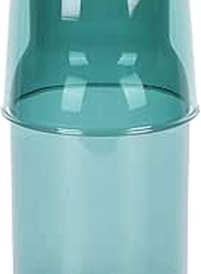 Lake Green Heat Resistant Glass Beverage Cup and Kettle Set for Home Daily Use - Image 1
