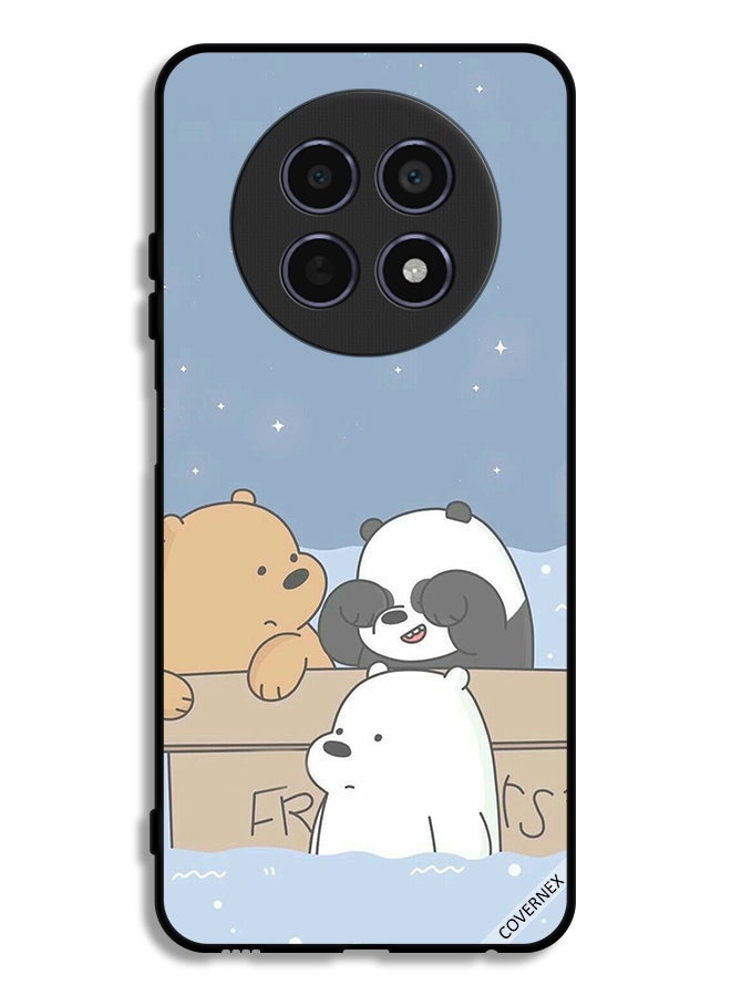 Covernex Realme 12 5G Protective Case Cover Bear Friends - Image 1