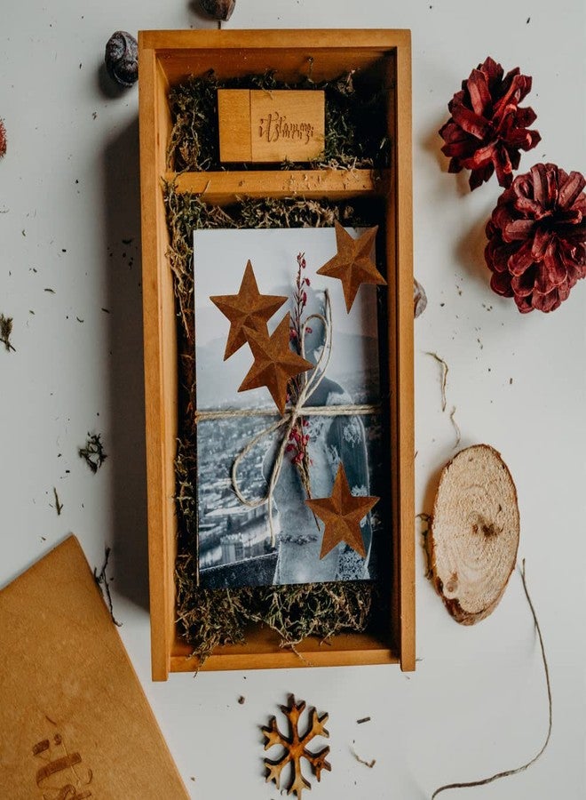 vibnumom 50 Pcs Rusty Stars for Crafts 1.77 inch Rustic Mini Metal Barn Star Vintage Star Antique Primitives Star Ornaments for Festival Country Home Decor Party Supplies Wreath Craft Project Accessory - Image 5
