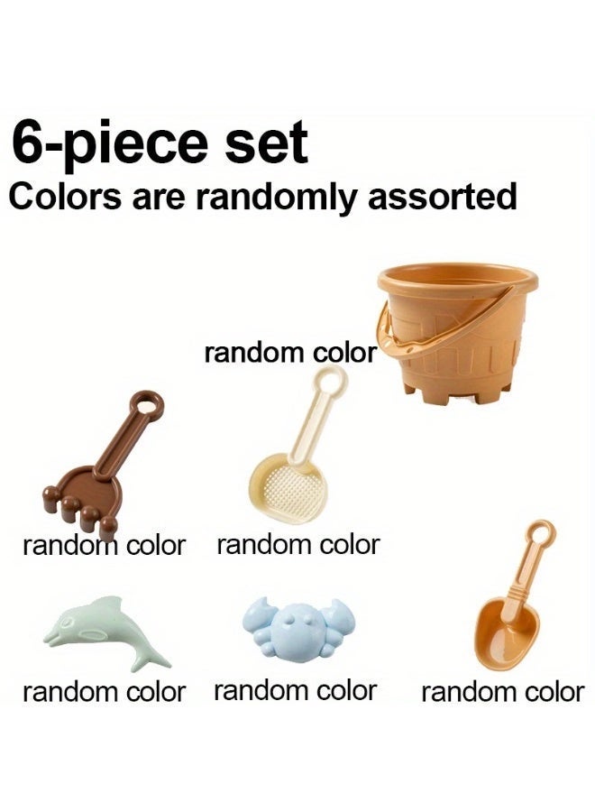 Beach Sand Lightweight Bucket Kit for Safe Summer Outdoor Play Enhances Coordination and Skills forBeach - Image 2