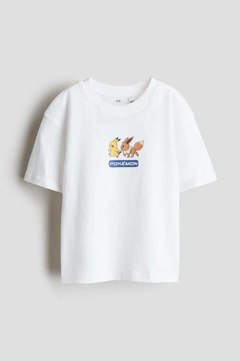 Printed oversized T-shirt