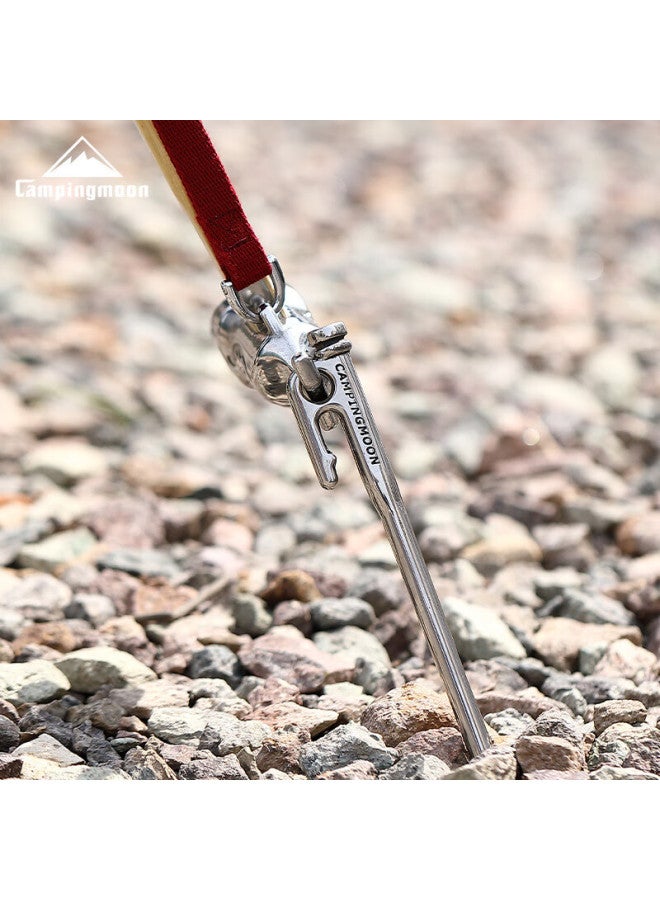 Campingmoon Coleman Ground Nail Set Outdoor Canopy Tent Stake Windproof Nail Thickened And Lengthened Beach Nail 40cm Single Piece - Image 3