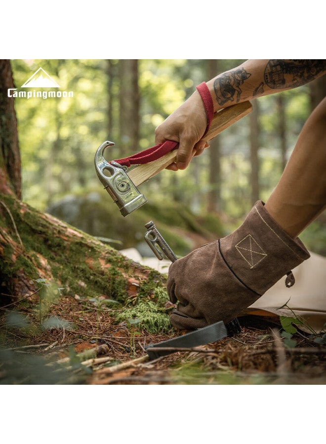 Campingmoon Coleman Ground Nail Set Outdoor Canopy Tent Stake Windproof Nail Thickened And Lengthened Beach Nail 40cm Single Piece - Image 2