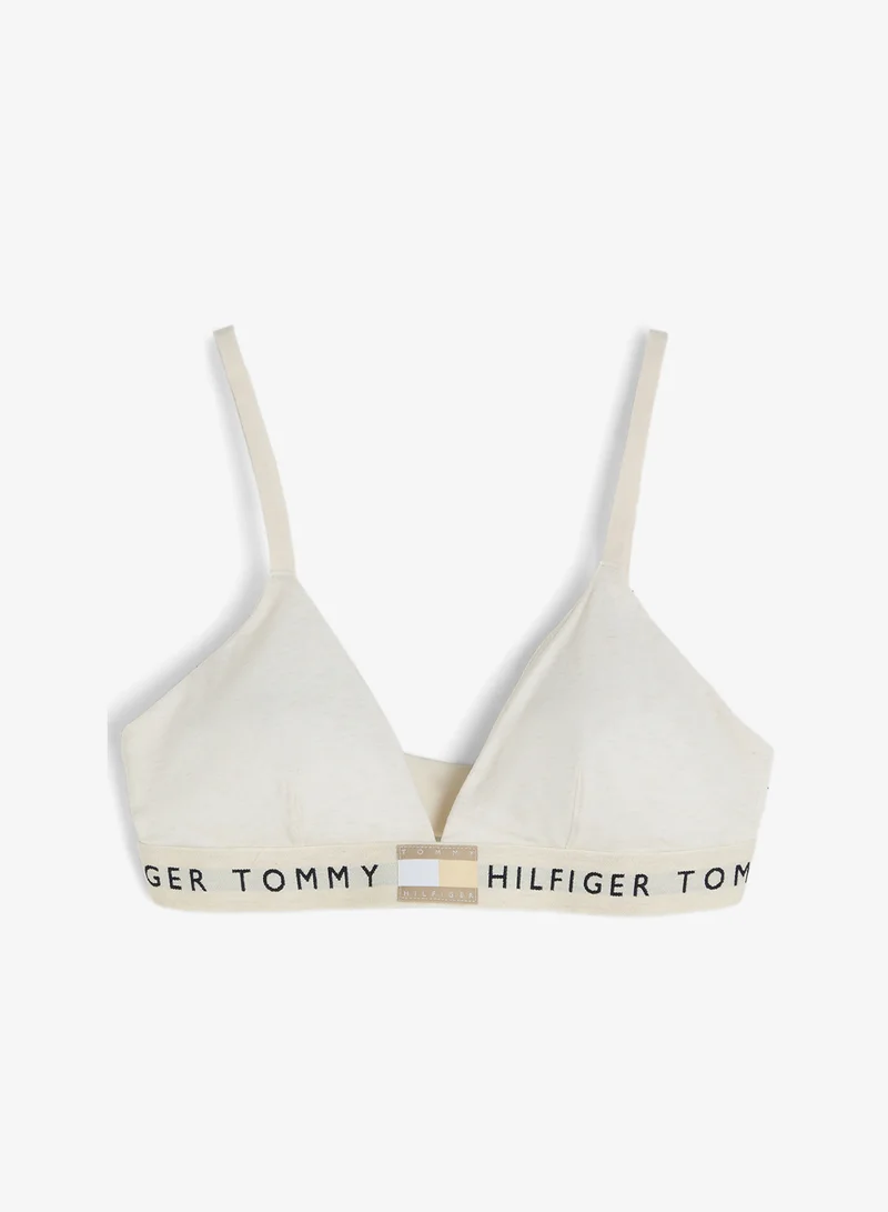 TOMMY HILFIGER Heritage Logo Removable Padding Triangle Bra