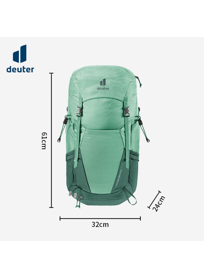 Deuter Hiking Backpack, Forda Women's Outdoor Large Capacity Backpack, Trekking Travel Bag, Mint Pro-34sl - Image 1