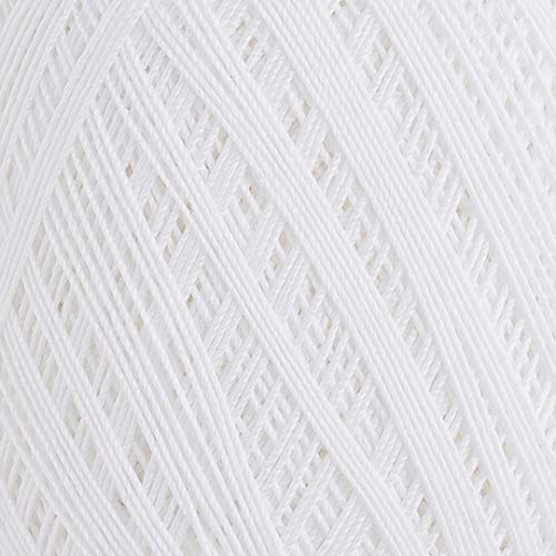 YarnArt Violet – 100% Mercerized Cotton Crochet & Knitting Yarn – Soft & Durable Lace Thread for Embroidery, Doilies & DIY Crafts – 1 Skein (50g, 282m) (1000) - Image 2