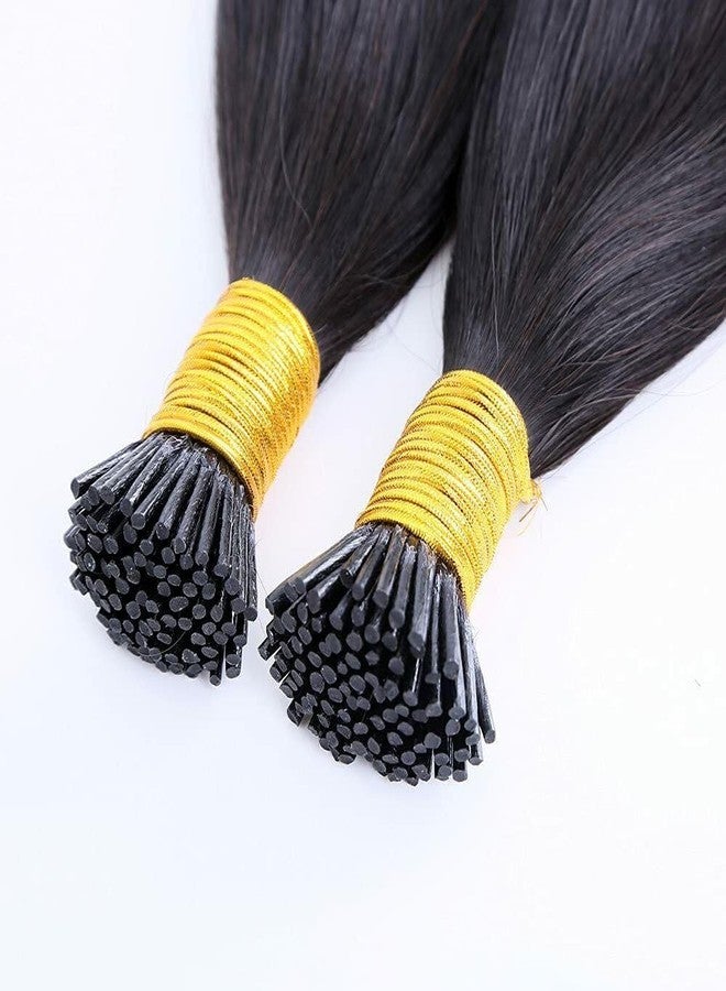 بلوشيا وصلات شعر دائمة من نوع BLUSHIA I-Tip، ذات أطراف لاصقة ملحومة مسبقًا، وصلات شعر بشري مستقيم بتقنية الدمج البارد، 50 خصلة/عبوة (20 بوصة، 50 غرام، عبوة واحدة) - Image 3