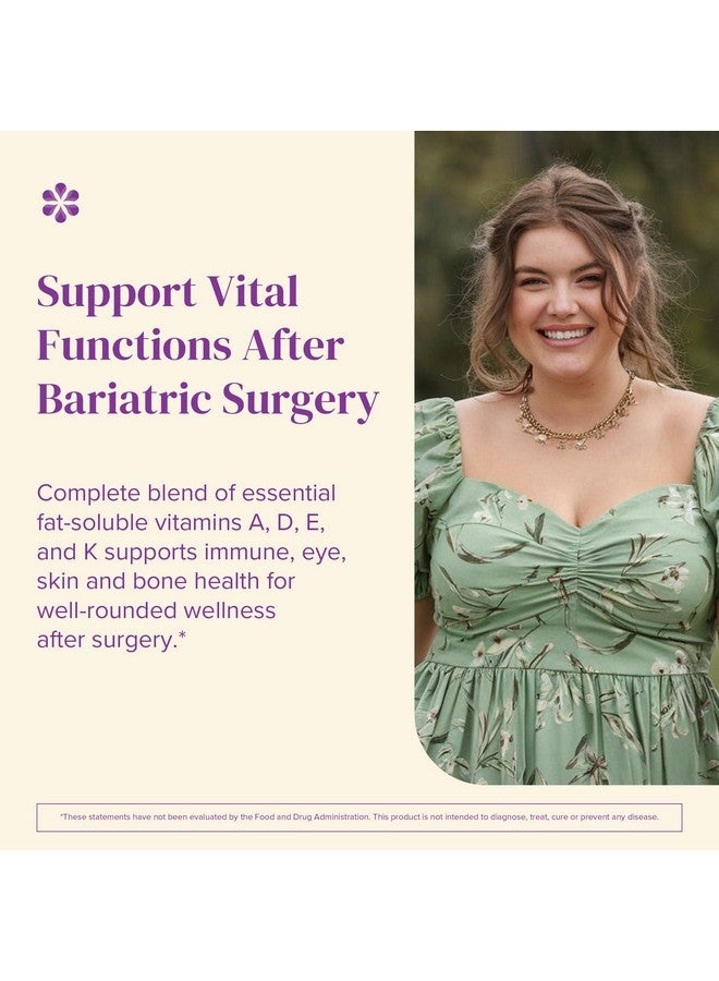 Barimelts ADEK - 60 Fast-Dissolving Tablets (2-Month Supply) - Sugar-Free Bariatric Vitamins for Women Including Vitamin A, Vitamin D, Vitamin E & Vitamin K, Natural Strawberry Flavor - Image 3