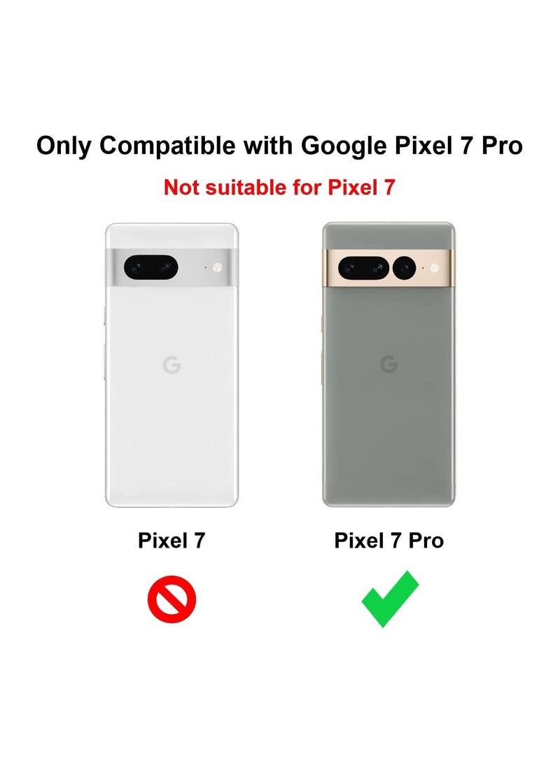 IAF Google Pixel 7 Pro Case Clear Cover with Reinforced Corner Bumper Slim Fit Shockproof Flexible TPU Phone Case for Pixel 7 Pro - Image 2