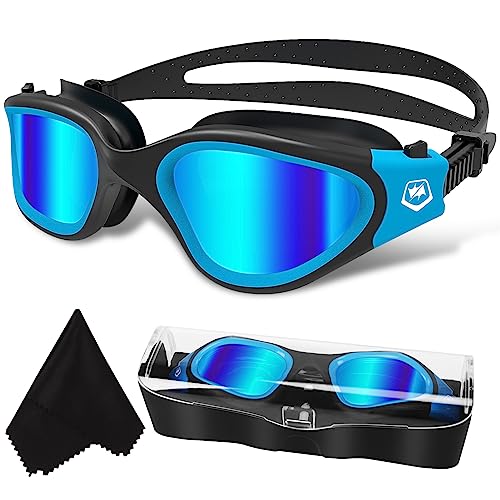 WIN.MAX Polarized Swimming Goggles Swim Pool Goggles Anti Fog Anti UV No Leakage Clear Vision for Men Women Adults Teenagers - Image 1