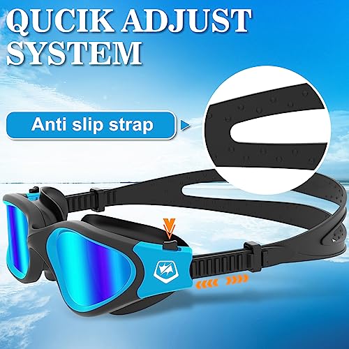 WIN.MAX Polarized Swimming Goggles Swim Pool Goggles Anti Fog Anti UV No Leakage Clear Vision for Men Women Adults Teenagers - Image 5