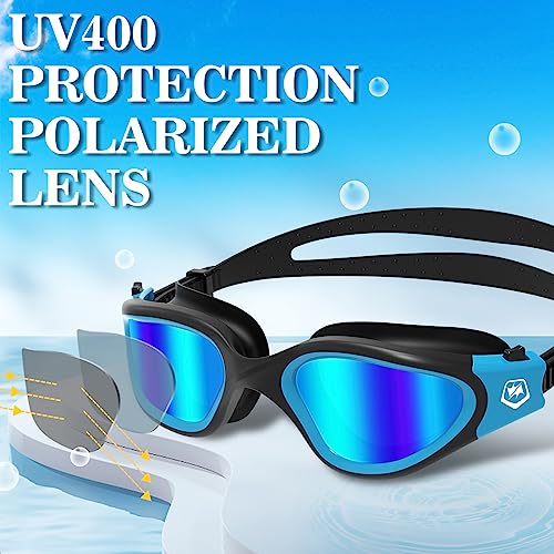 WIN.MAX Polarized Swimming Goggles Swim Pool Goggles Anti Fog Anti UV No Leakage Clear Vision for Men Women Adults Teenagers - Image 2