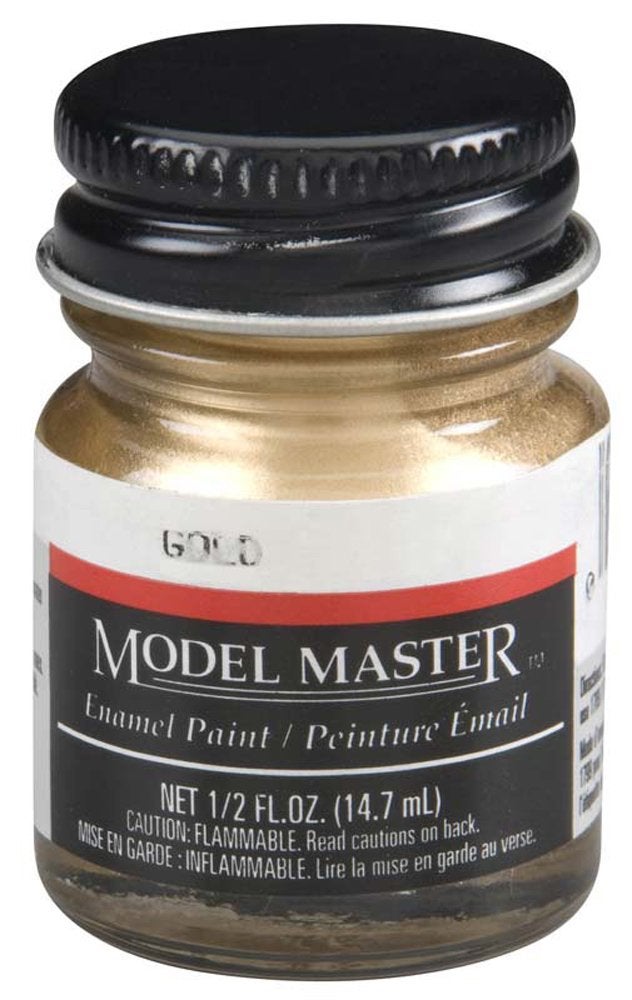 Testors Testor Corp. Gold 1/2 oz Enamel Paint Bottle - Image 5