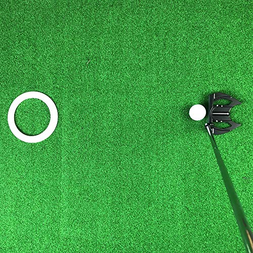MAZEL Putting Cup/Ring - All-Direction Golf Practice Hole Trainer (White Ring) - Image 5