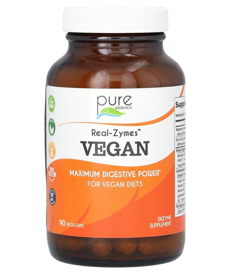 Real-Zymes Vegan 90 Vegi-Caps