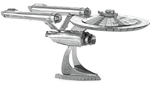 Fascinations Metal Earth 3D Metal Model Kits Star Trek Set of 2 - USS Enterprise NCC-1701D & USS Enterprise NCC-1701 - Image 2