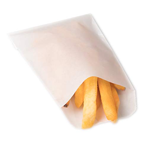 BagDream Glassine Waxed Paper Bags 3.15x5.5 Inches Pack of 100 Small Flat Glassine Envelopes, Popcorn, Mini Cookie Paper Bags - Image 1