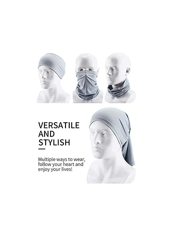 PROMASS 3 PCS Neck Gaiter Fishing Mask Bandana Sun Wind Dust Protection UV Headwear Balaclava Magic Scarf for Men Women Hunting, Cycling, Motorcycling, Running - Image 5