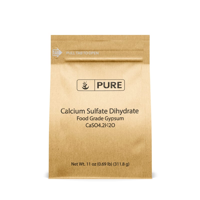 Pure Original Ingredients Calcium Sulfate 11 oz Baking Water Treatment Gardening