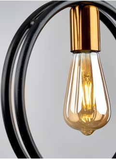 NAGAFA SHOP Modern Ring ceiling lamp Black 3R1027  - Image 3