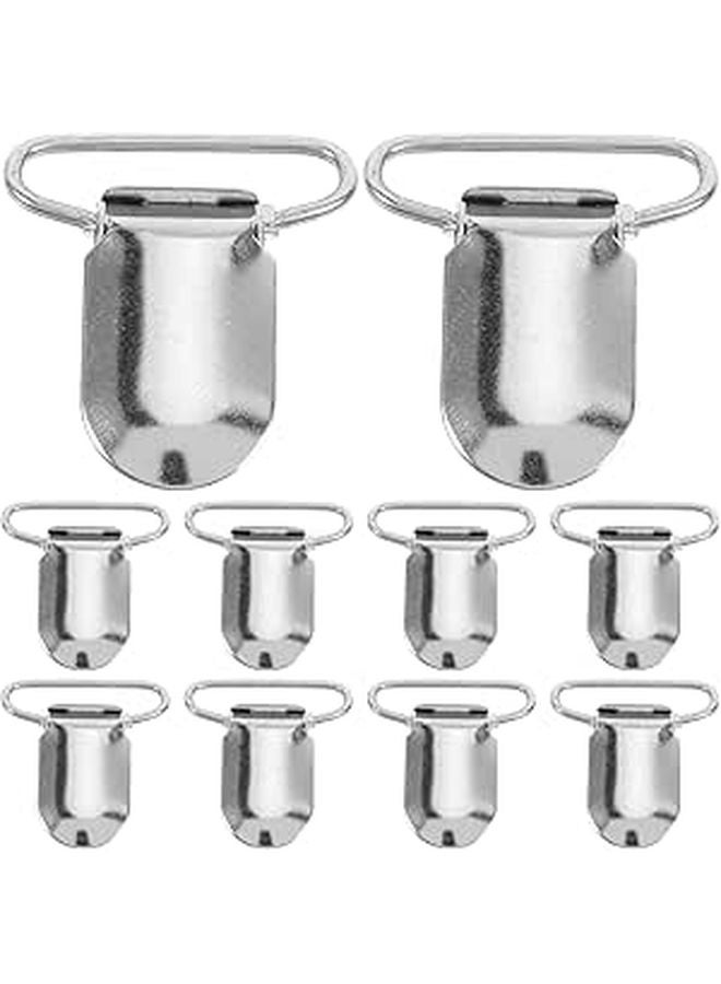 20Pcs White Duckbill Clips Non Slip Bed Sheet Holders Home Bedding Accessories - Image 1