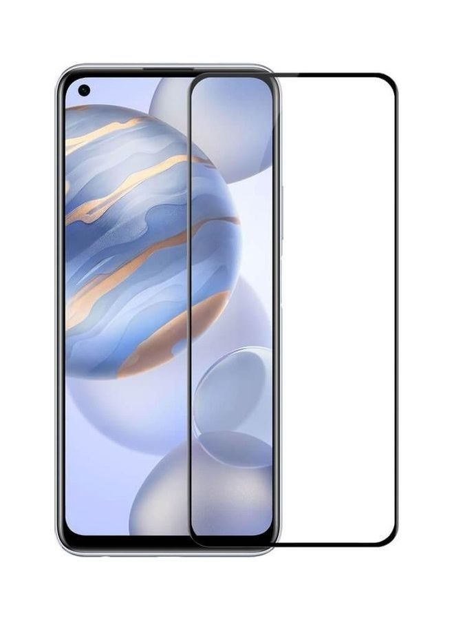 لاصقة حماية الشاشة 9D Full Glue من الزجاج المقوى لهاتف Huawei Nova 7 SE شفاف - Image 1