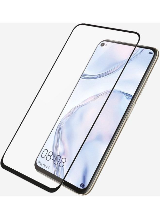 لاصقة حماية الشاشة 9D Full Glue من الزجاج المقوى لهاتف Huawei Nova 7 SE شفاف - Image 2