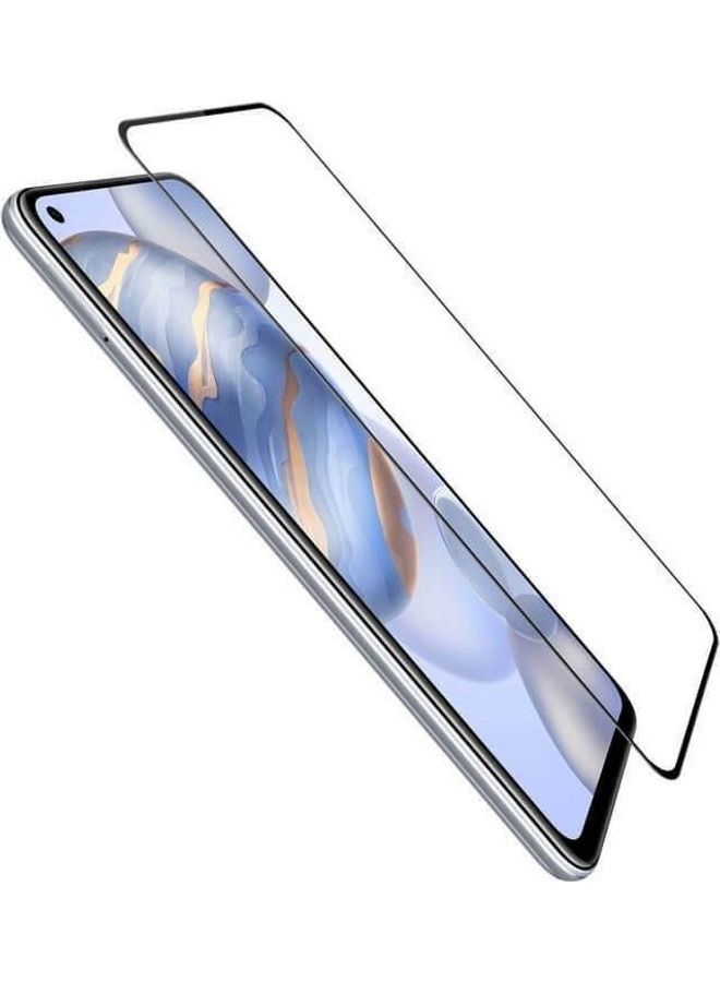 لاصقة حماية الشاشة 9D Full Glue من الزجاج المقوى لهاتف Huawei Nova 7 SE شفاف - Image 4