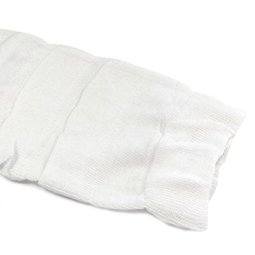 Bowbear Little Girls 3 Pair Layered Ruffles Leg Warmers, White, Black, Pink - Image 2