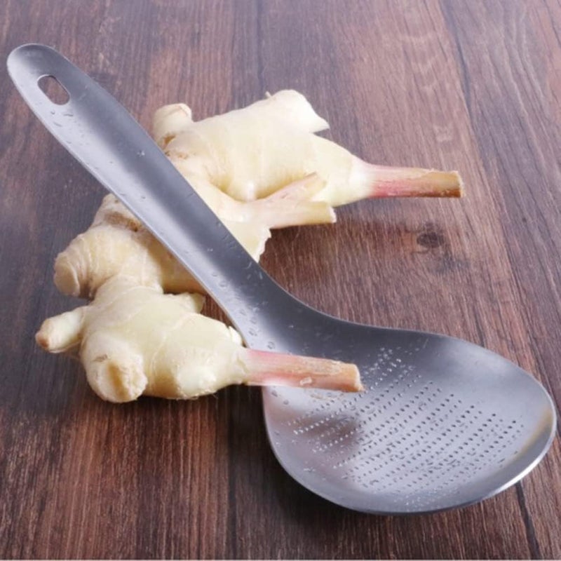 comfrt 3Pack Garlic Press Stainless Steel Ginger Crusher Mincer Spoon Shape Hand Dicer Crushing Tool Peeler Squeezer for Ginger Garlic Nuts Seeds - Image 5