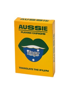 E Lingo Playing Cards | Travel Flashcards | Learn Aussie Slang Vocabulary In A Fun & Easy Way | 52 Essential Translations