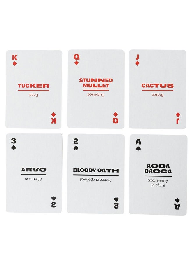 LINGO - E Lingo Playing Cards | Travel Flashcards | Learn Aussie Slang Vocabulary In A Fun & Easy Way | 52 Essential Translations - Image 1