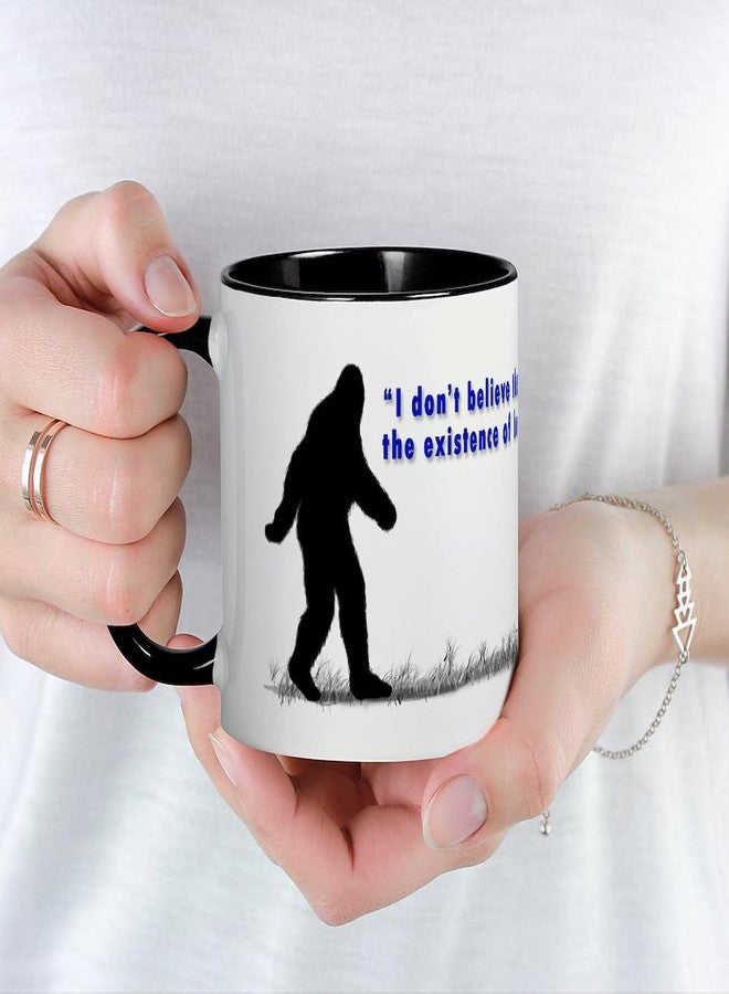 cafe press CafePress Sasquatch Quote Mug Mugs 11 oz (325 ml) Ceramic Coffee Mug - Image 5