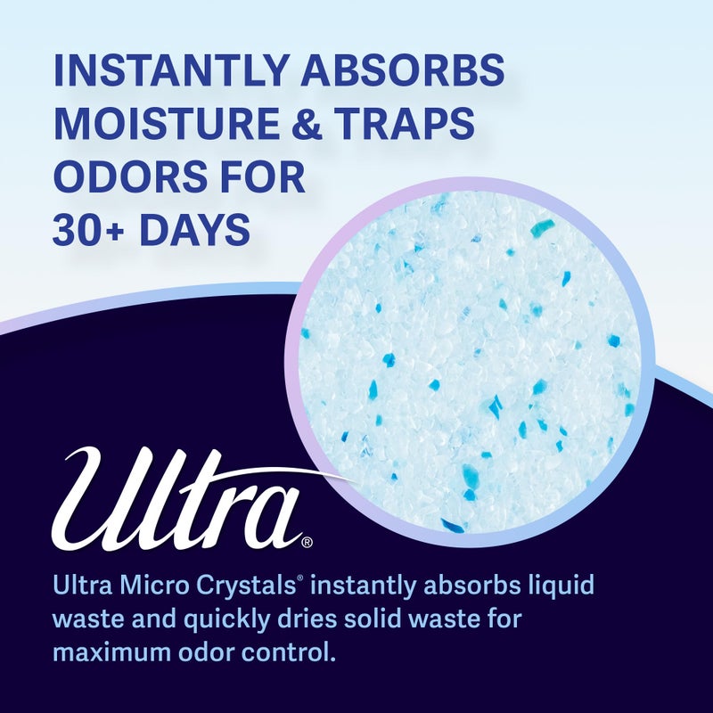 Ultra Micro Crystals Cat Litter - 99.9% Dust Free, Soft on Paws, Fragrance Free - 5 Lbs. - Image 4