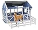 Breyer Horses Freedom Series Deluxe Country Stable  Wash Stall with Freedom Series Horse  6 Piece Barn Playset Toy  112 Scale Figurine  Model 61149  Blue - Image 4