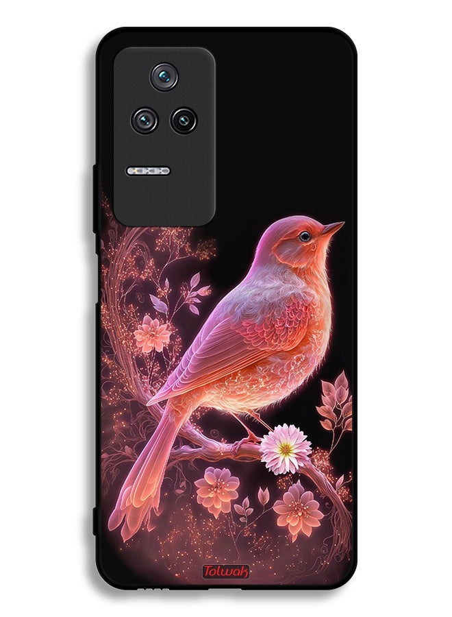 Tolwak Xiaomi Redmi K40S Protective Case Cover Cute Bird Art - Image 2