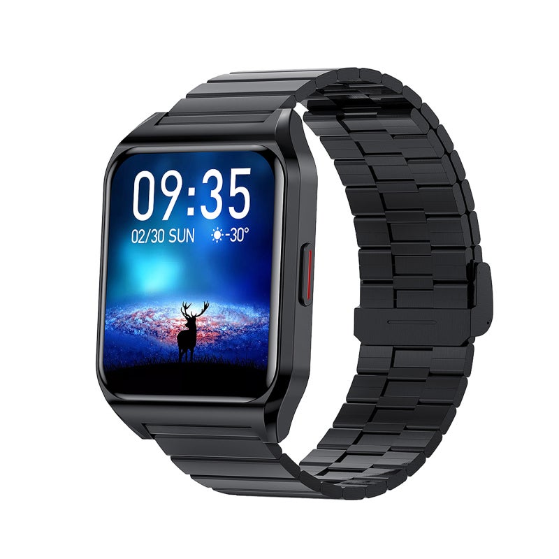 Smart Bracelet 1.69" COF Ultra-Clear Color Screen Aluminum Alloy Body - BT Call Function Health Monitor Bracelet for Sports Fitness Daily Health Tracking - Image 1