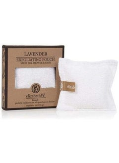 Lavender Exfoliating Bath and Shower Pouch with Salts