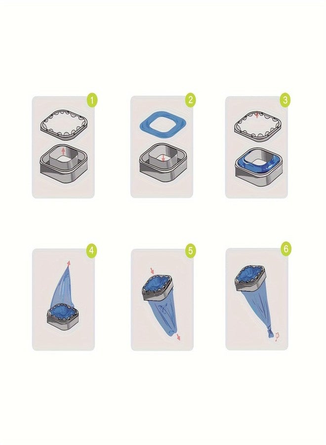 AIMIDODO 9 Pack Cat Litter Refills Compatible Bag Compatible with Your Genie Litter Refill（Included One Refill Cartridge） - Image 3