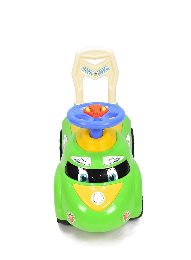 أملا سيارة دفع للأطفال Q02 2G مع موسيقى، لون أخضر - Image 3