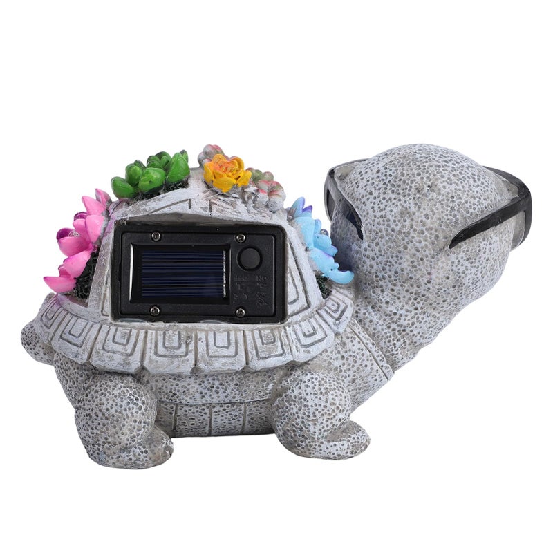 Solar Garden Outdoor Statue With 56+6 LED Lights Waterproof Decor For Patio Yard - Image 5