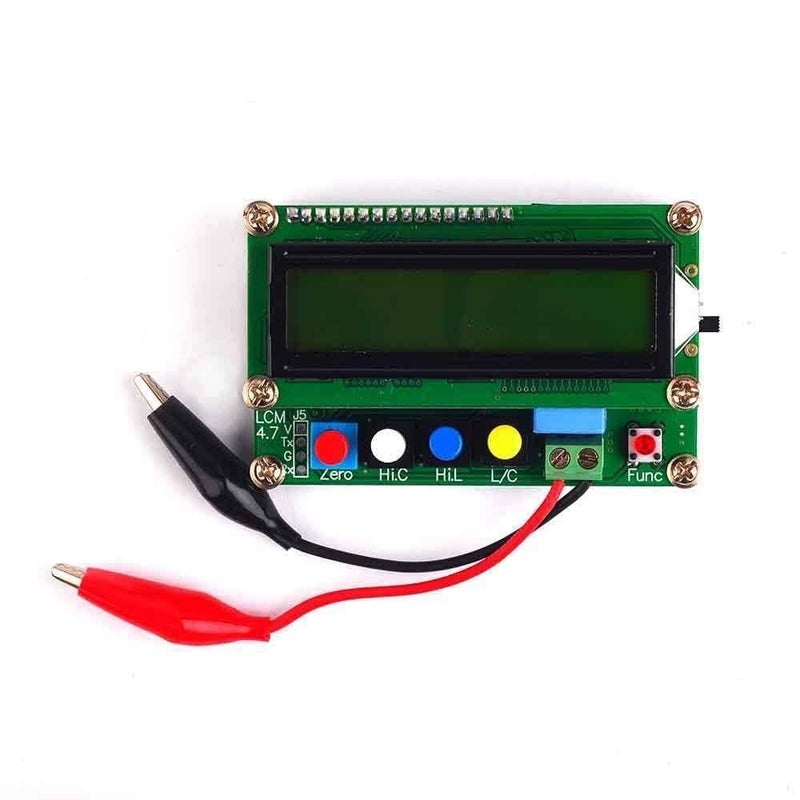 LC100A Digital LCR Meter Inductance Capacitance Tester Capacitor ESR Measurement - Image 1
