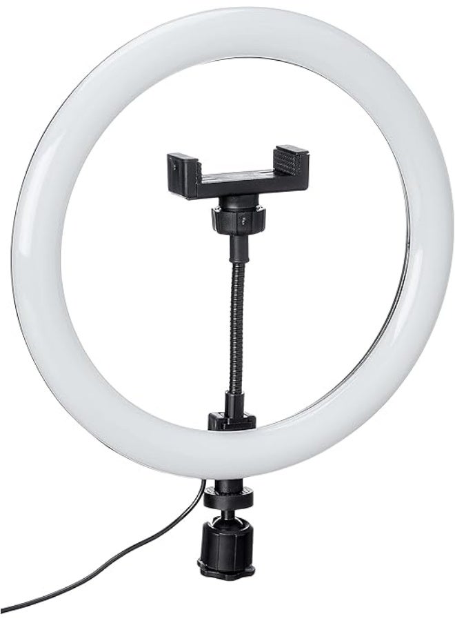 Ring Light 26C إضاءة حلقية احترافية للبث المباشر للكاميرات الرقمية - أسود وأبيض - Image 1