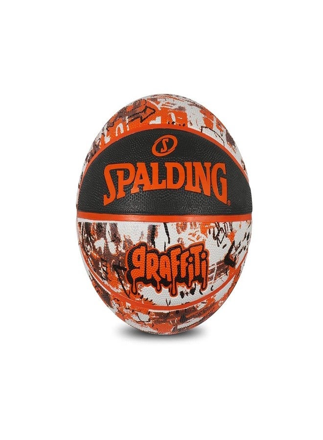 Spalding Graffiti Symbols Rubber Basketball Ball NBA Outdoor Ball for Men Size 7 - Image 2